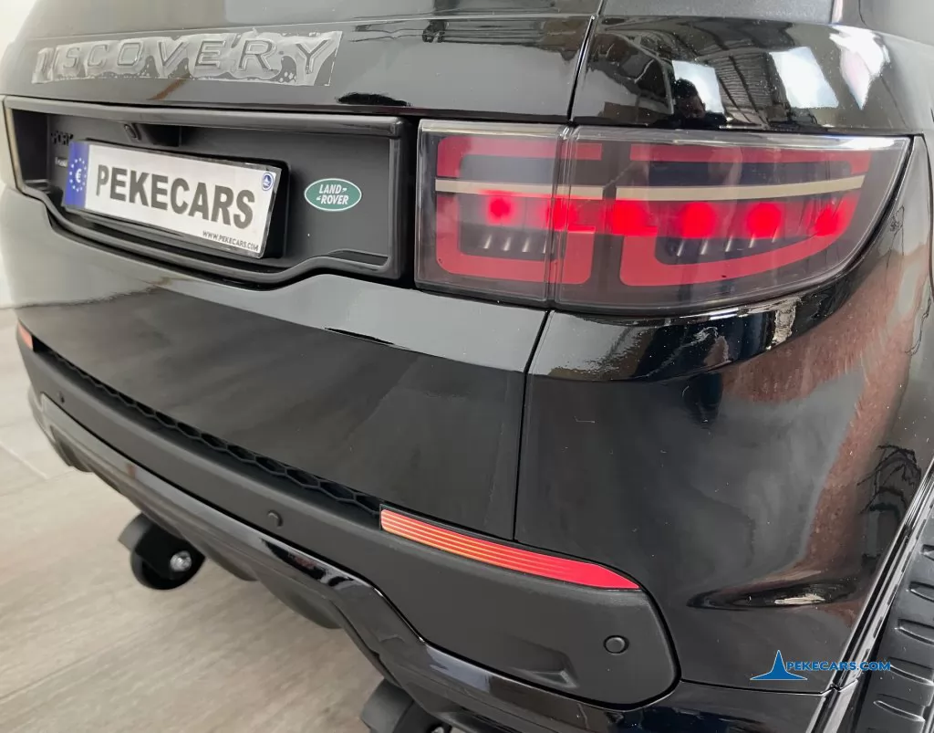 coches teledirigidos land rover discovery 12v negro metalizado luces traseras