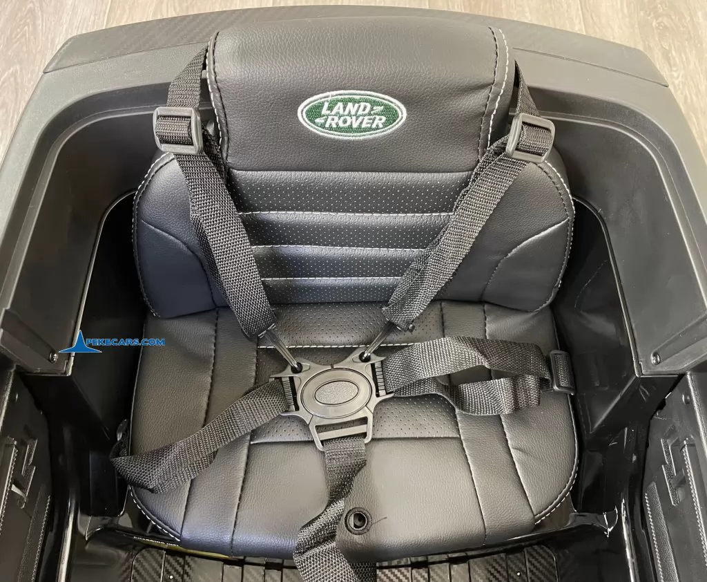 coches teledirigidos land rover discovery 12v negro metalizado asiento
