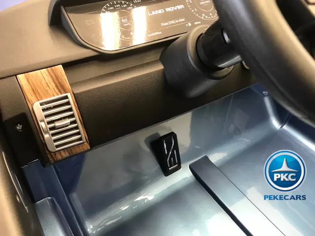 Land Rover Vogue 12V Azul Metalizado pedal
