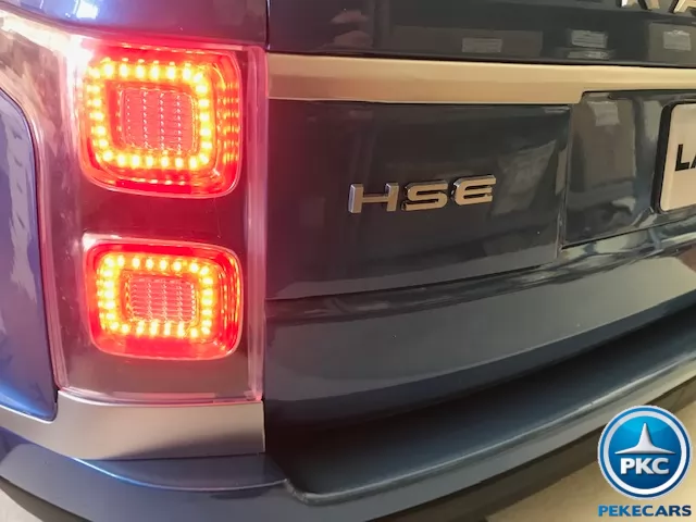 Land Rover Vogue 12V Azul Metalizado luces traseras