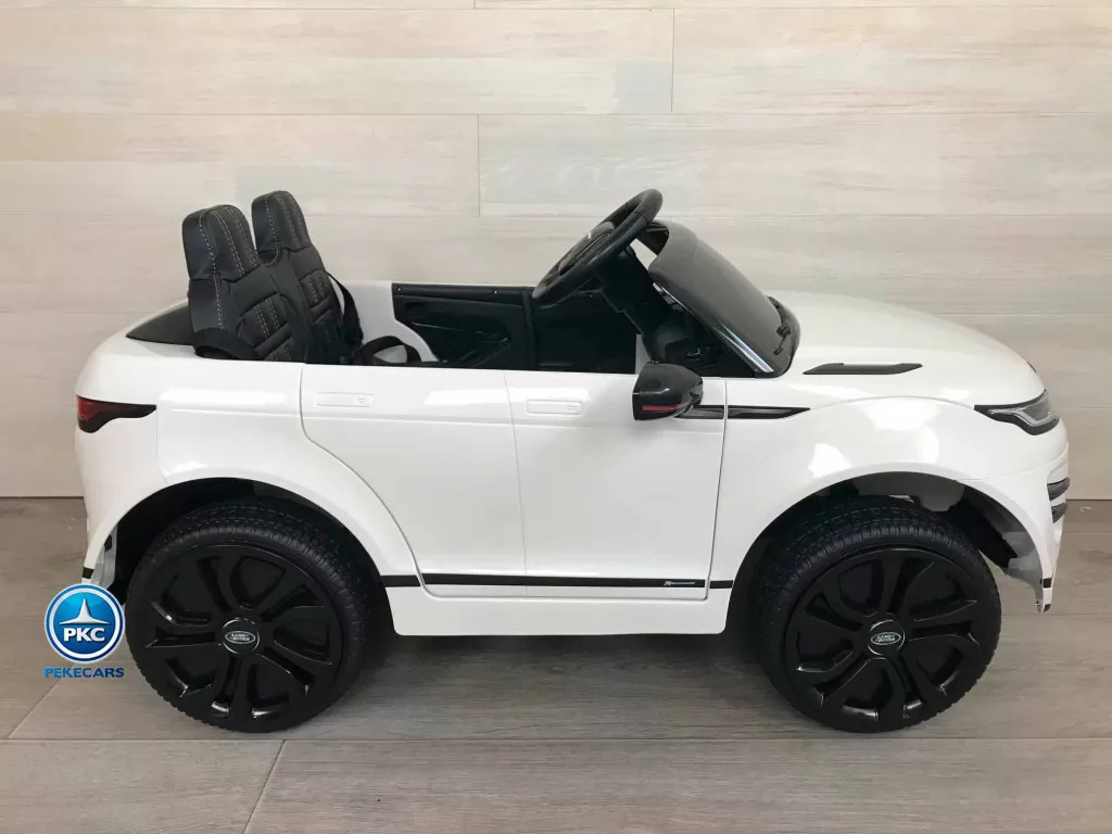 Range Rover Evoque 12V 2.4G Blanco vista lateral