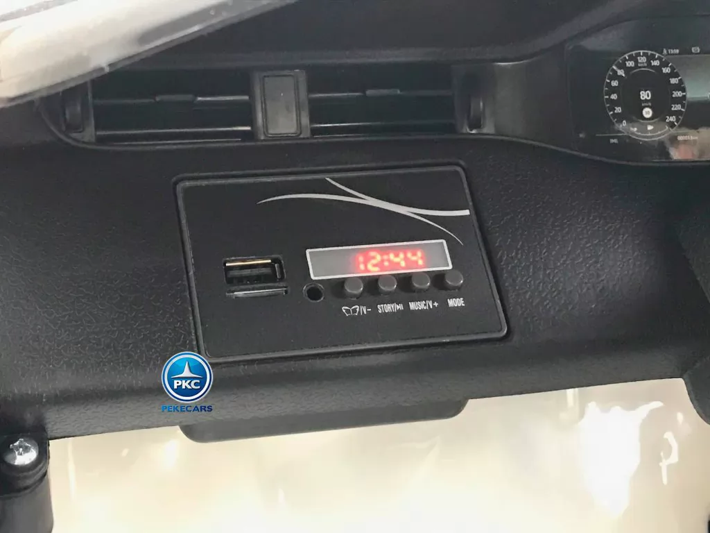 Range Rover Evoque 12V 2.4G Blanco vista panel de control