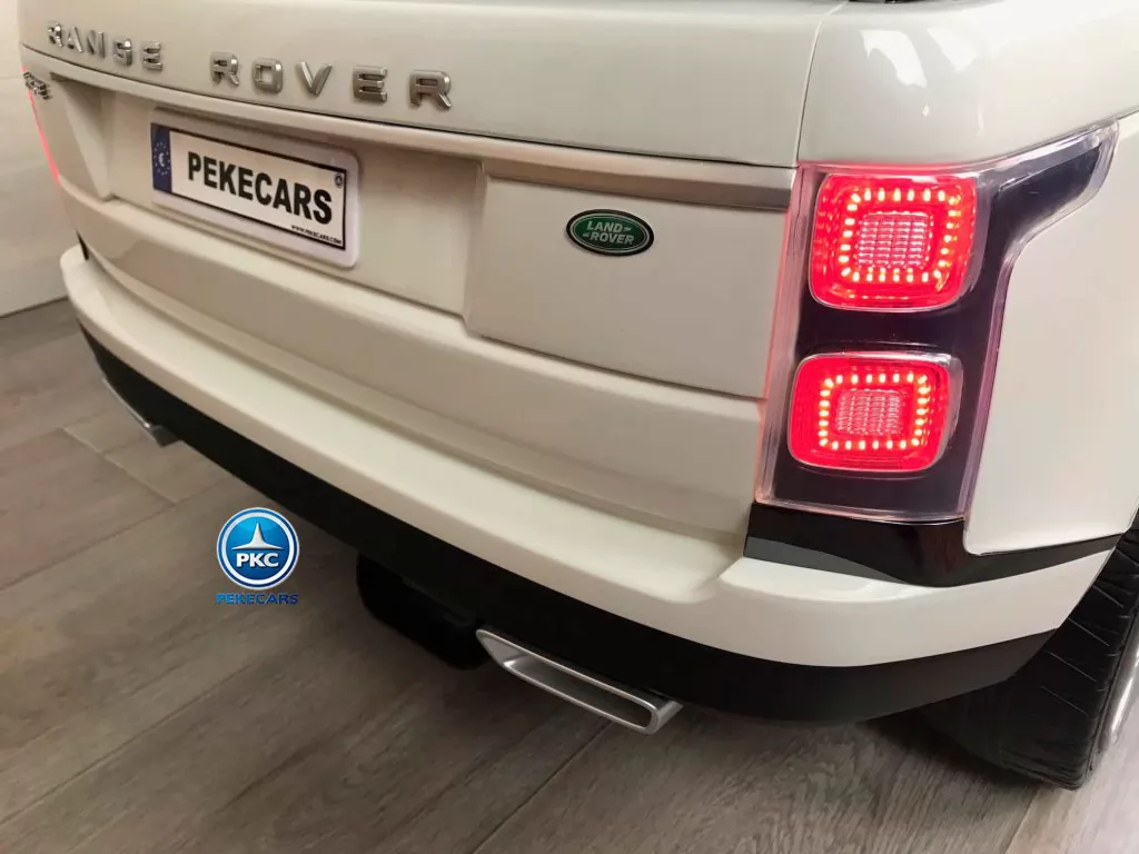 Land Rover Vogue 12V Blanco vista faro trasera