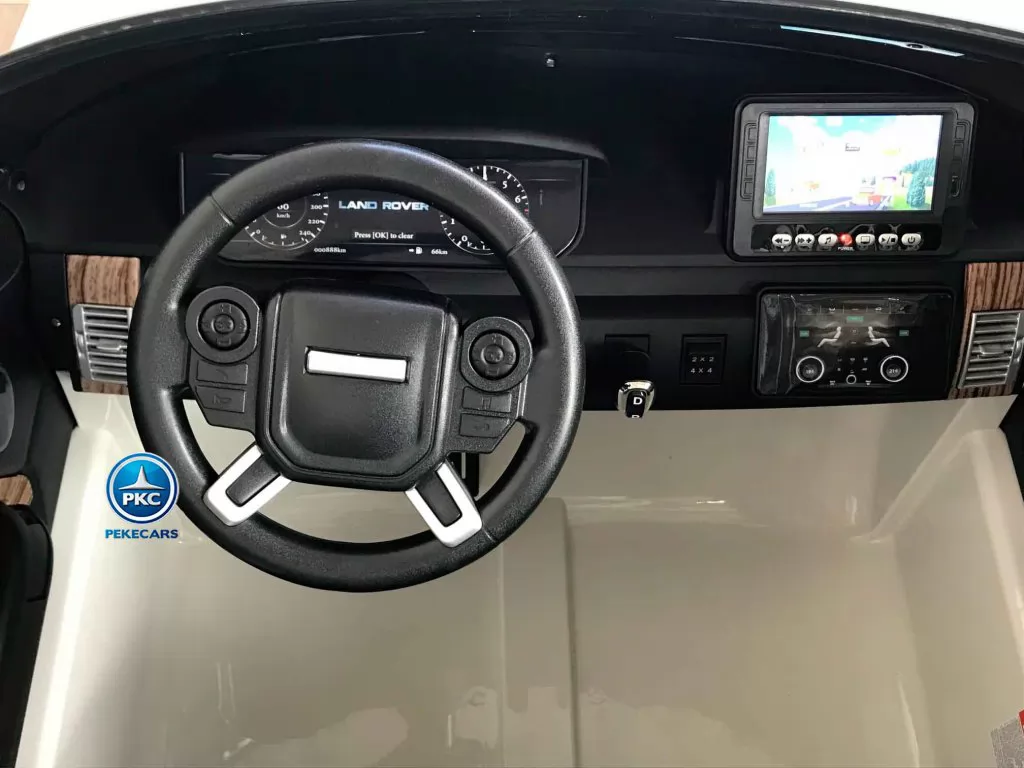 Land Rover Vogue 12V Blanco vista salpicadero