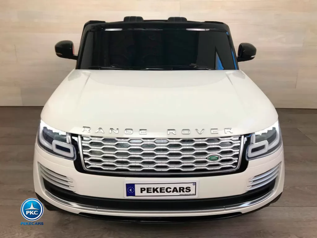 Land Rover Vogue 12V Blanco vista de frente