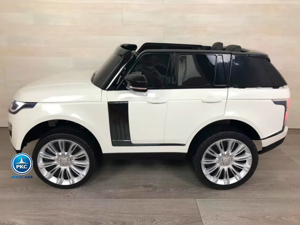 Land Rover Vogue 12V Blanco vista lateral