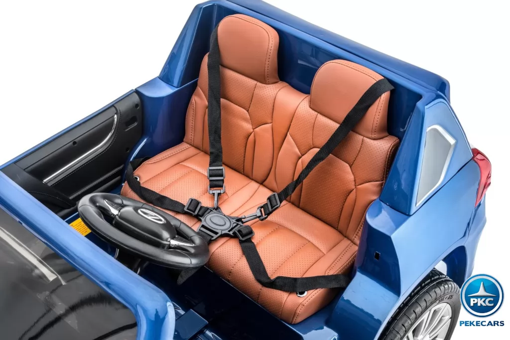 Coche electrico para niños Lexus 570 con MP4 Azul Metalizado