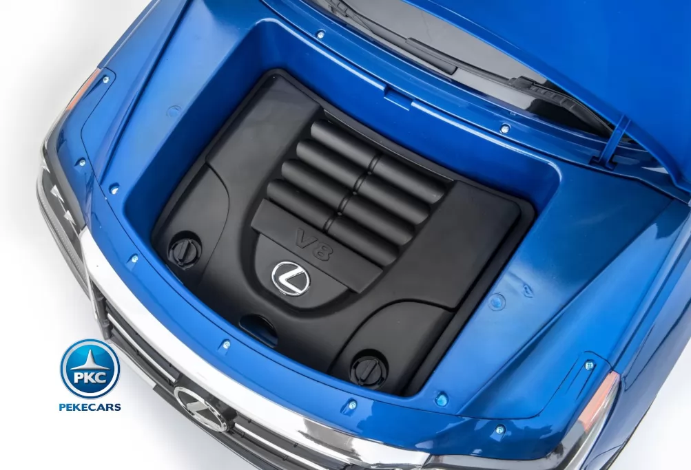 Coche electrico para niños Lexus 570 con MP4 Azul Metalizado