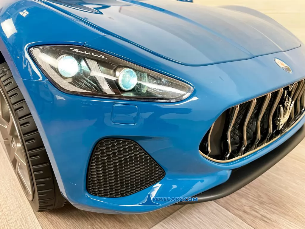 coches teledirigidos maserati gc sport azul metalizado luces frontales