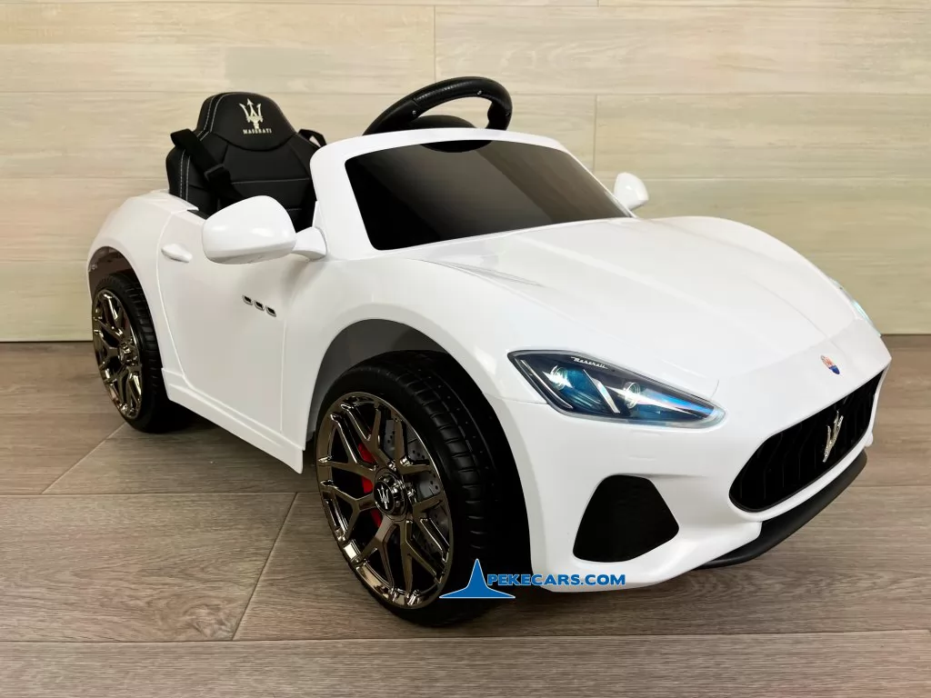 coches para niños maserati gc sport little blanco