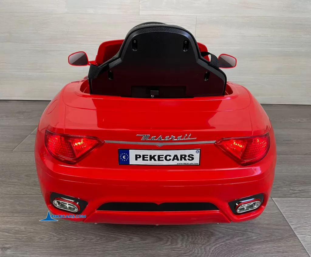 coches teledirigidos maserati gc sport little rojo luces traseras