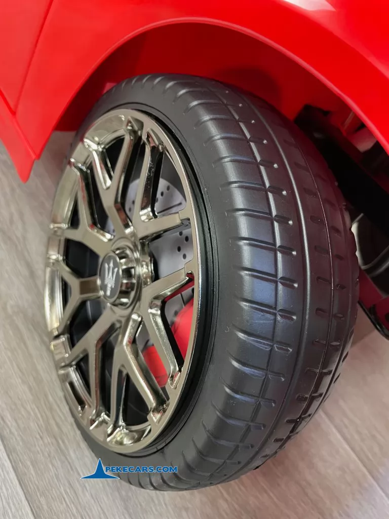 coches teledirigidos maserati gc sport little rojo ruedas