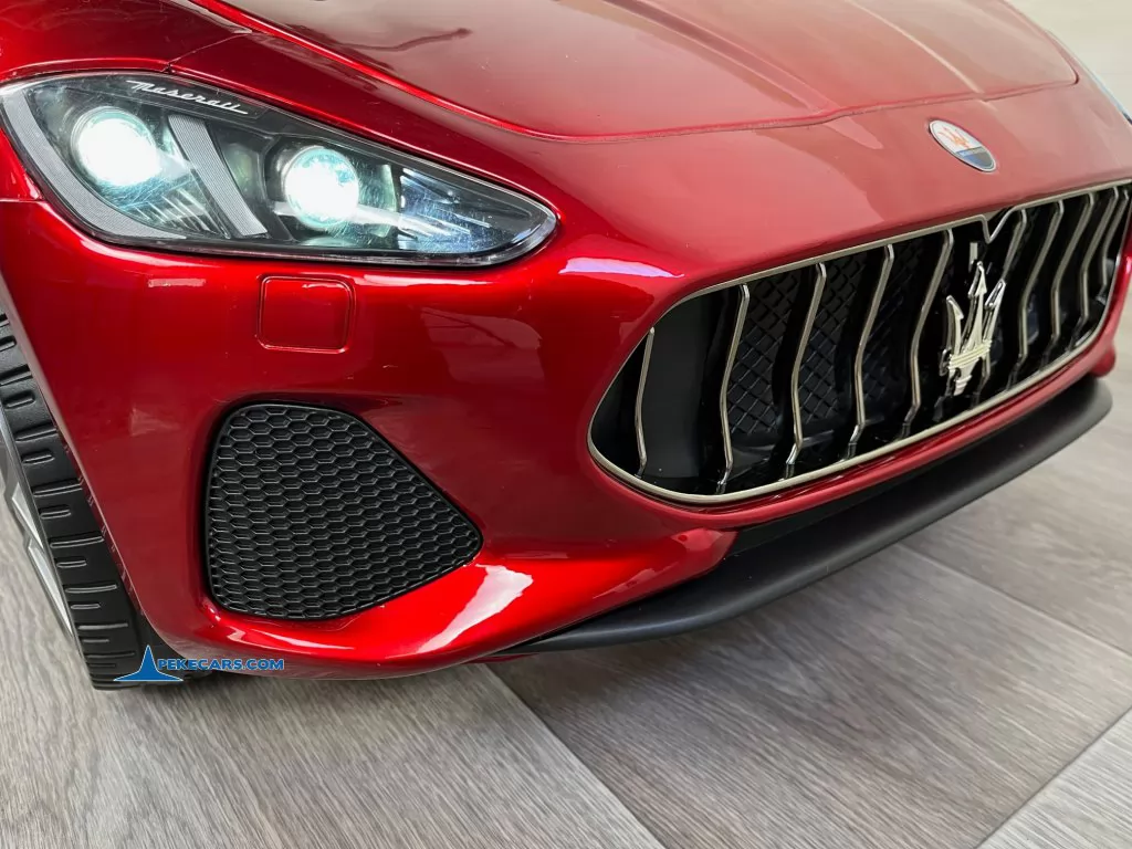 coches teledirigidos maserati gc sport rojo metalizado luces frontales