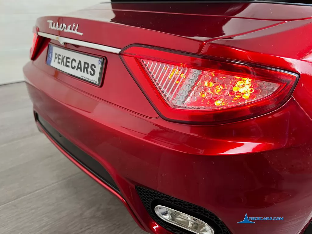 coches teledirigidos maserati gc sport rojo metalizado luces traseras