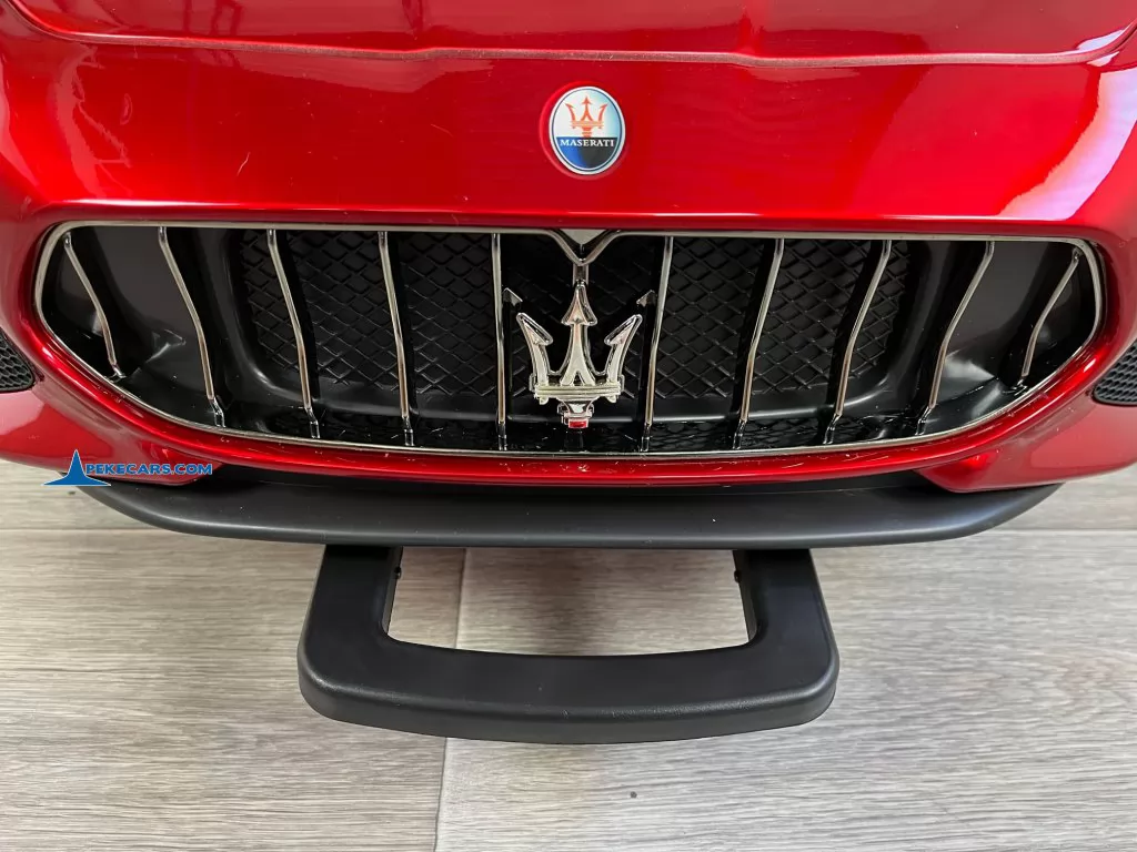 coches teledirigidos maserati gc sport rojo metalizado asa frontal carga