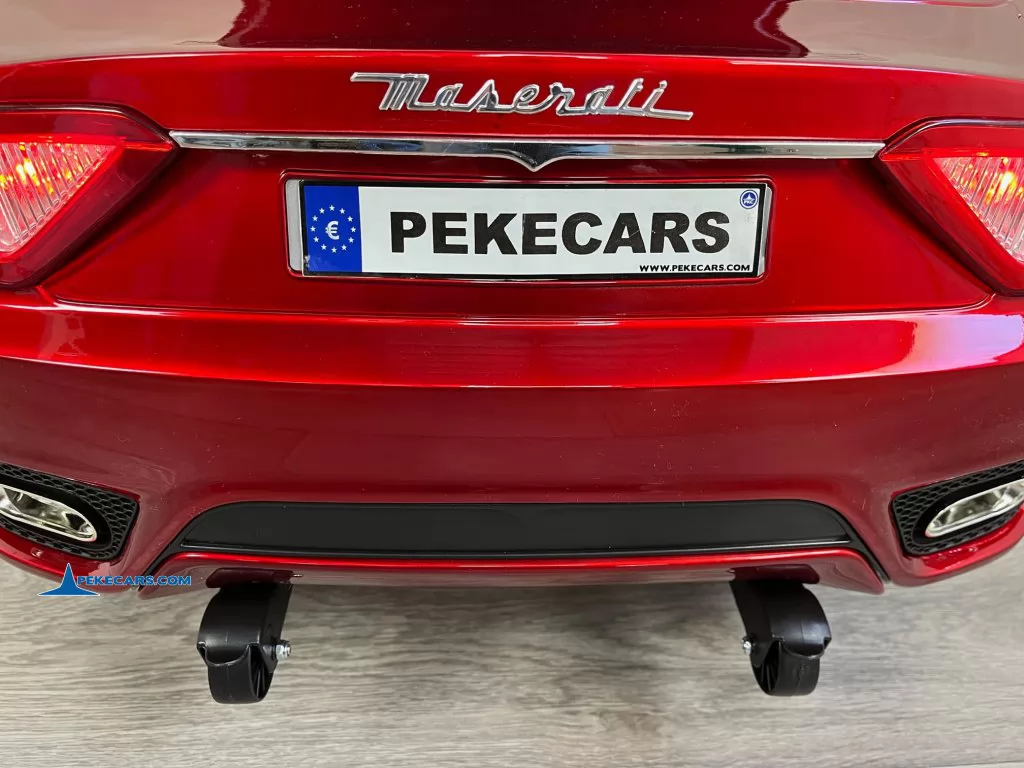 coches teledirigidos maserati gc sport rojo metalizado ruedas carga trasera