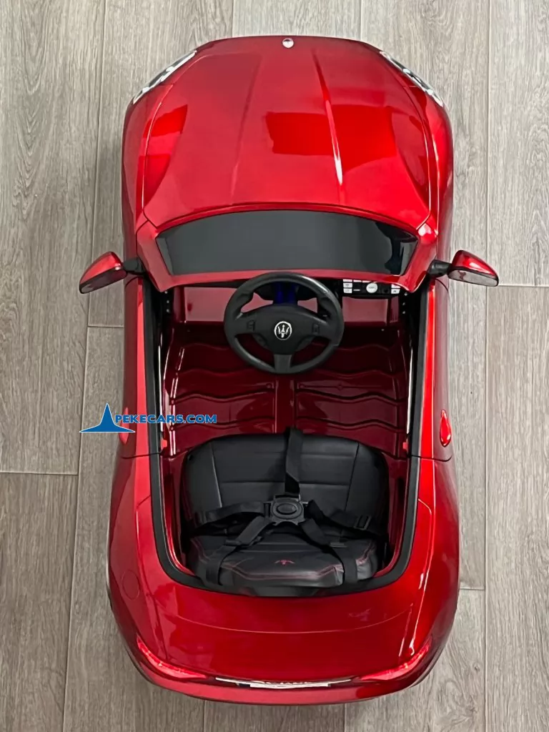 coches teledirigidos maserati gc sport rojo metalizado vista arriba