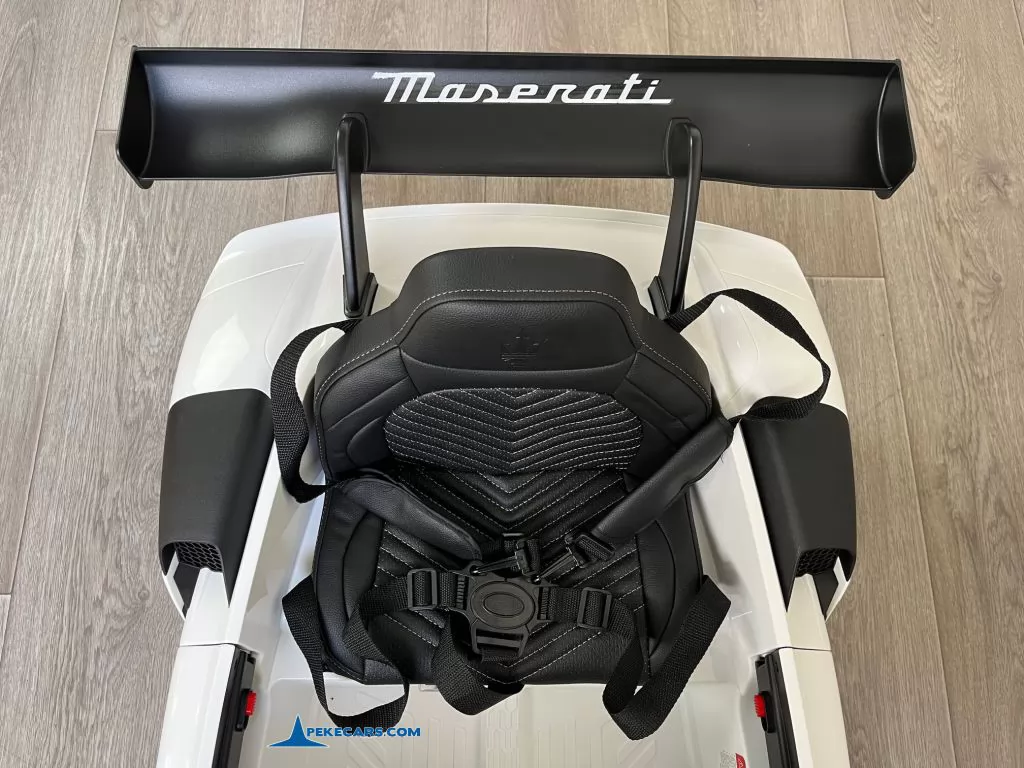 Maserati MC20 GT2 12V 2.4G Blanco asiento polipiel
