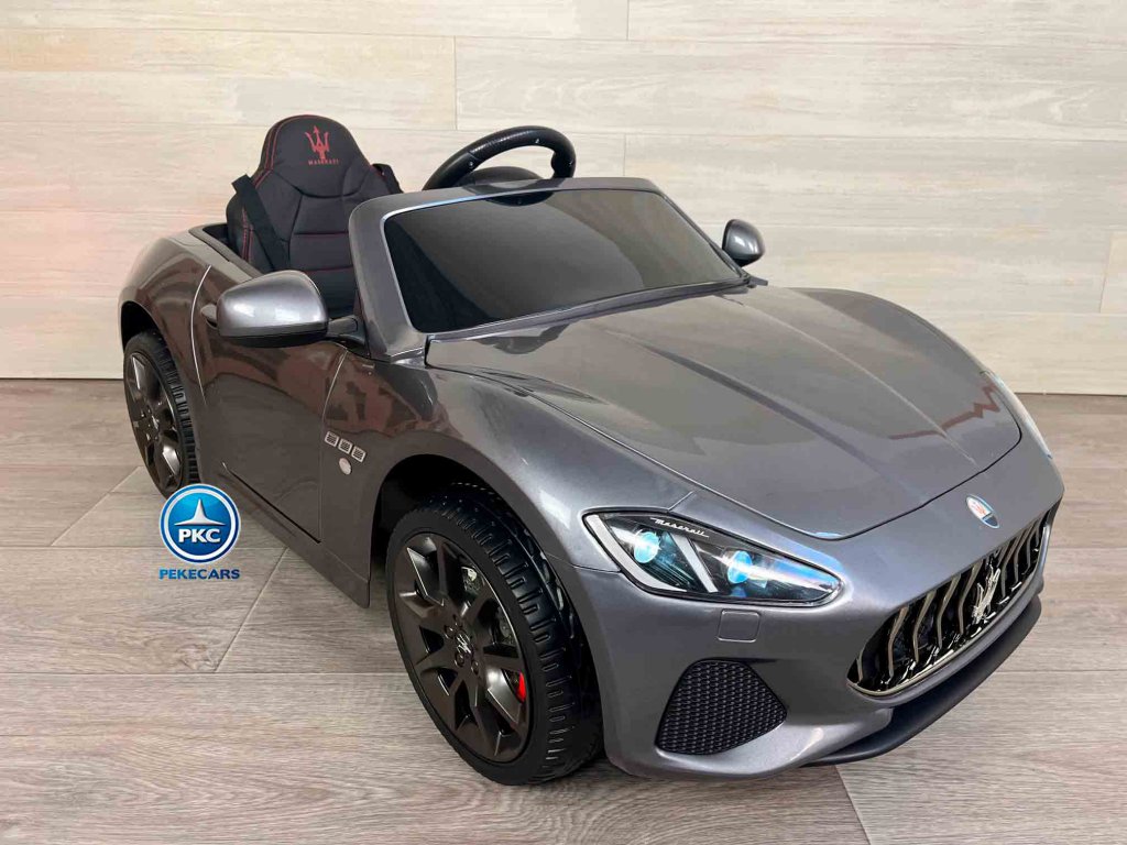 Maserati GC-Sport 12V 2.4G Plata Metalizado vista de lado
