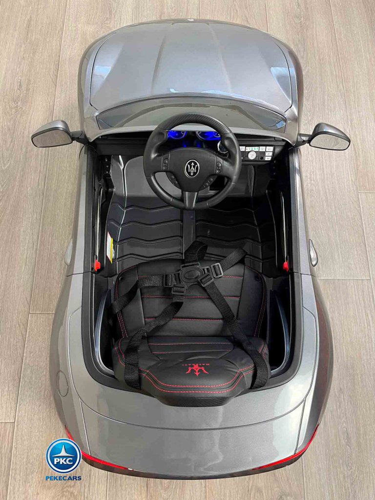 Maserati GC-Sport 12V 2.4G Plata Metalizado vista desde arriba