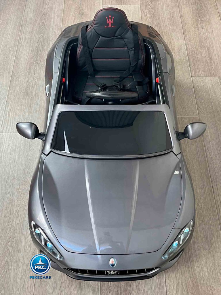 Maserati GC-Sport 12V 2.4G Plata Metalizado vista desde arriba