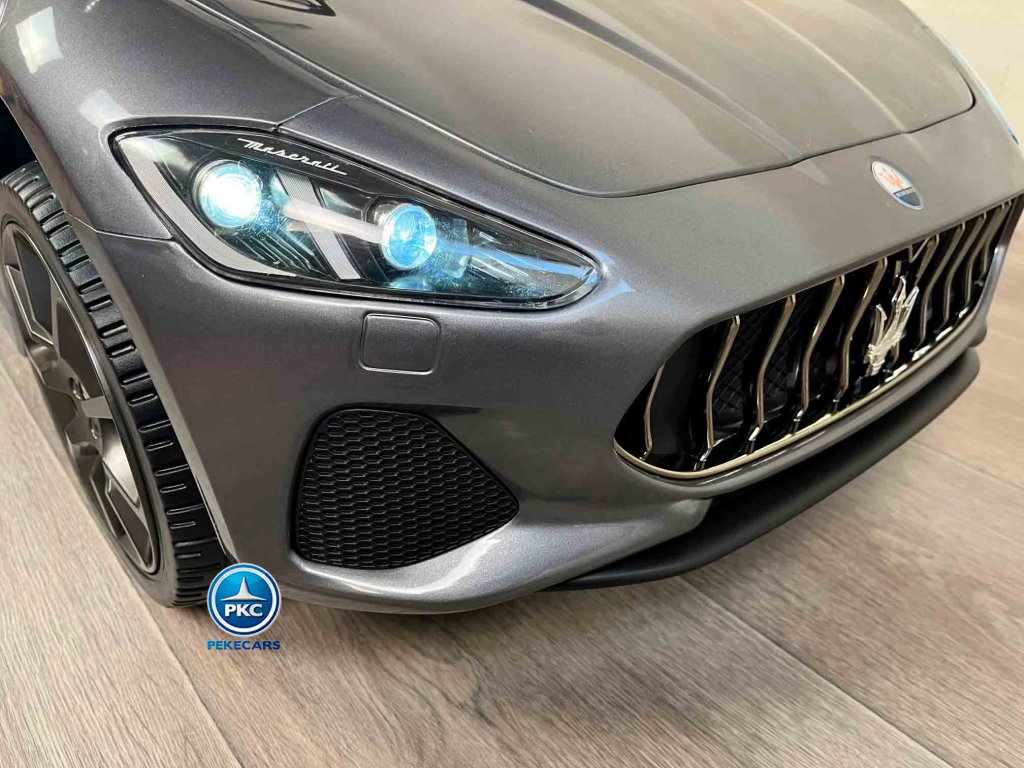 Maserati GC-Sport 12V 2.4G Plata Metalizado vista faro delantero