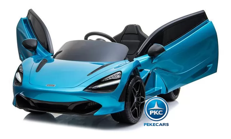 Mercedes McLaren para niños 720S 12V con MP4 Azul Pintado
