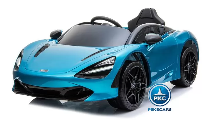 Mercedes McLaren para niños 720S 12V con MP4 Azul Pintado