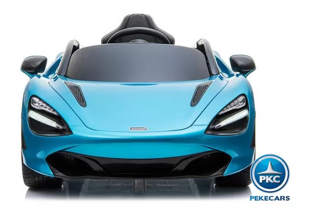 Mercedes McLaren para niños 720S 12V con MP4 Azul Pintado