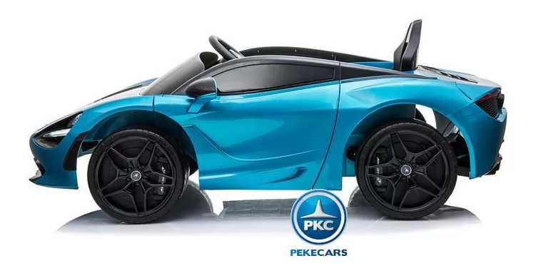 Mercedes McLaren para niños 720S 12V con MP4 Azul Pintado