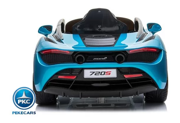 Mercedes McLaren para niños 720S 12V con MP4 Azul Pintado