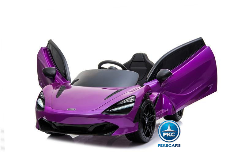 Mercedes McLaren para niños 720S 12V con MP4 Violeta Pintado