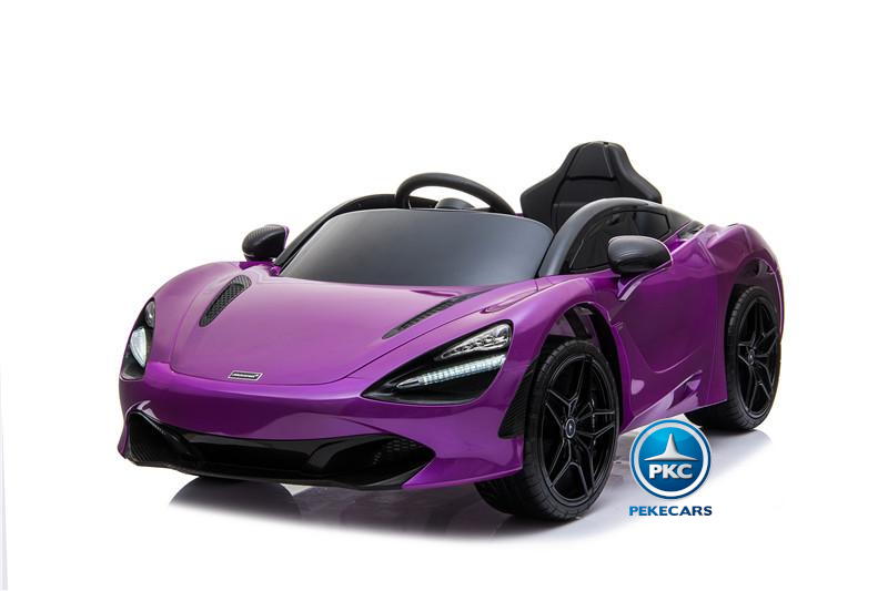 Mercedes McLaren para niños 720S 12V con MP4 Violeta Pintado