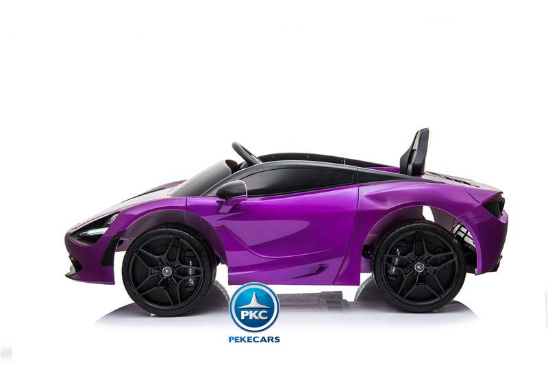 Mercedes McLaren para niños 720S 12V con MP4 Violeta Pintado