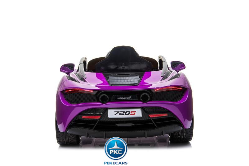 Mercedes McLaren para niños 720S 12V con MP4 Violeta Pintado
