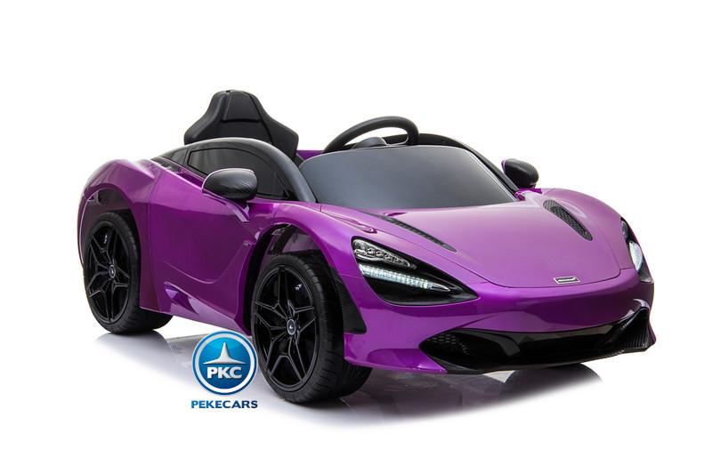 Mercedes McLaren para niños 720S 12V con MP4 Violeta Pintado