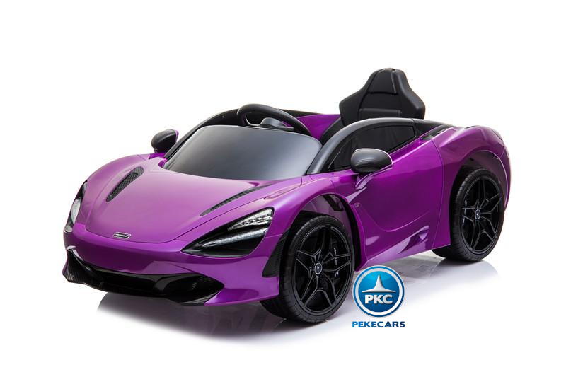 Mercedes McLaren para niños 720S 12V con MP4 Violeta Pintado