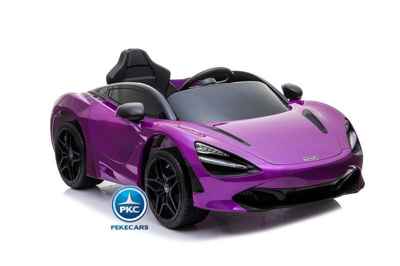 Mercedes McLaren para niños 720S 12V con MP4 Violeta Pintado