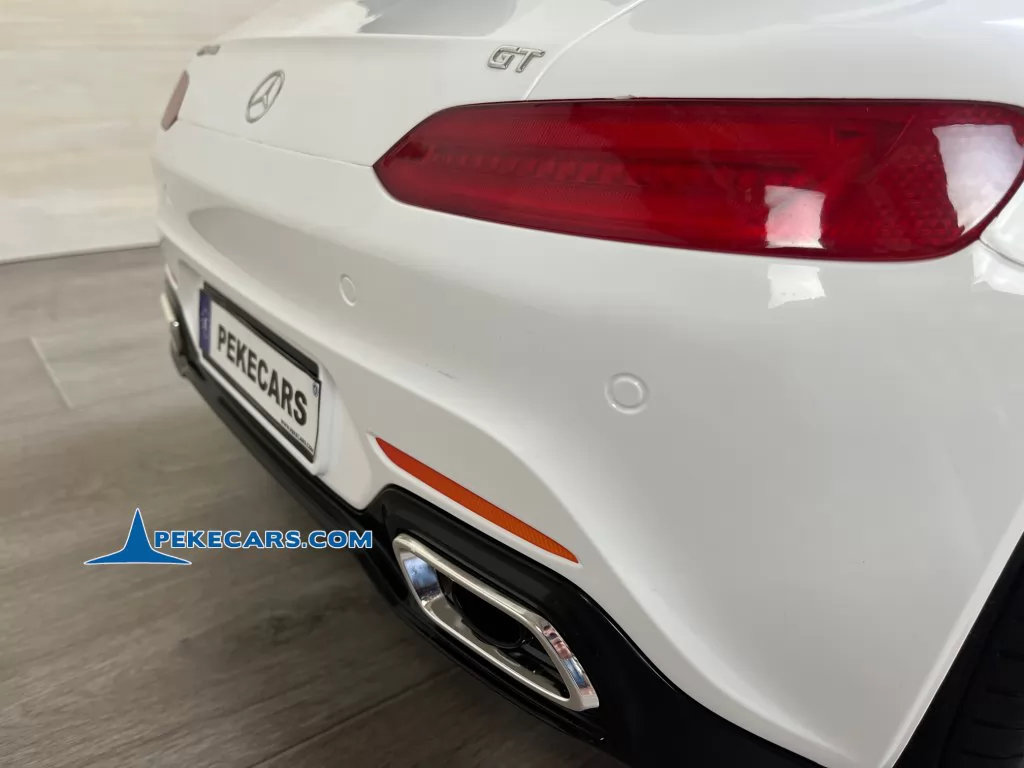 Coche electrico para niños Mercedes GT 12V Blanco 2 Plazas