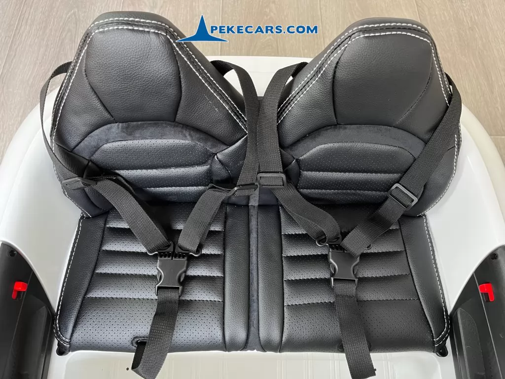 Coche electrico para niños Mercedes GT 12V Blanco 2 Plazas