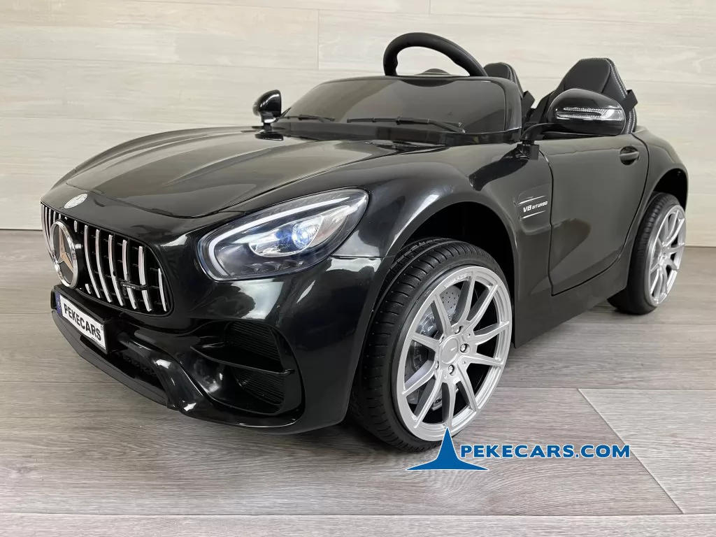 Coche electrico para niños Mercedes GT 12V Negro