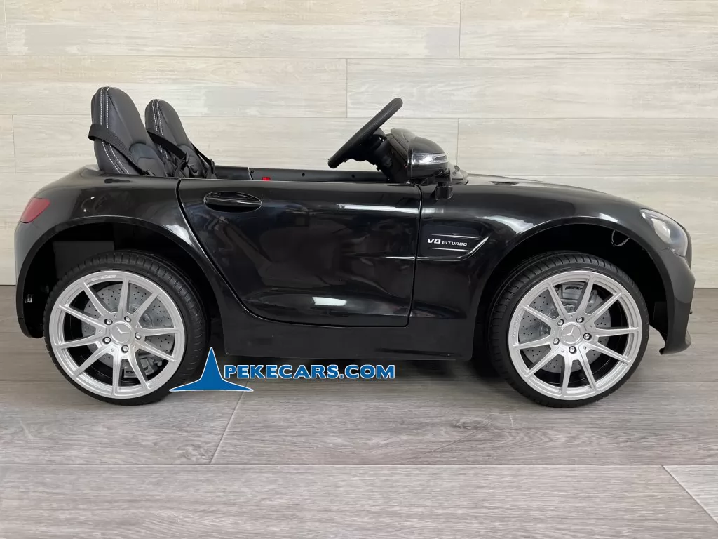 Coche electrico para niños Mercedes GT 12V Negro