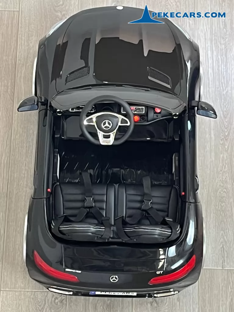 Coche electrico para niños Mercedes GT 12V Negro
