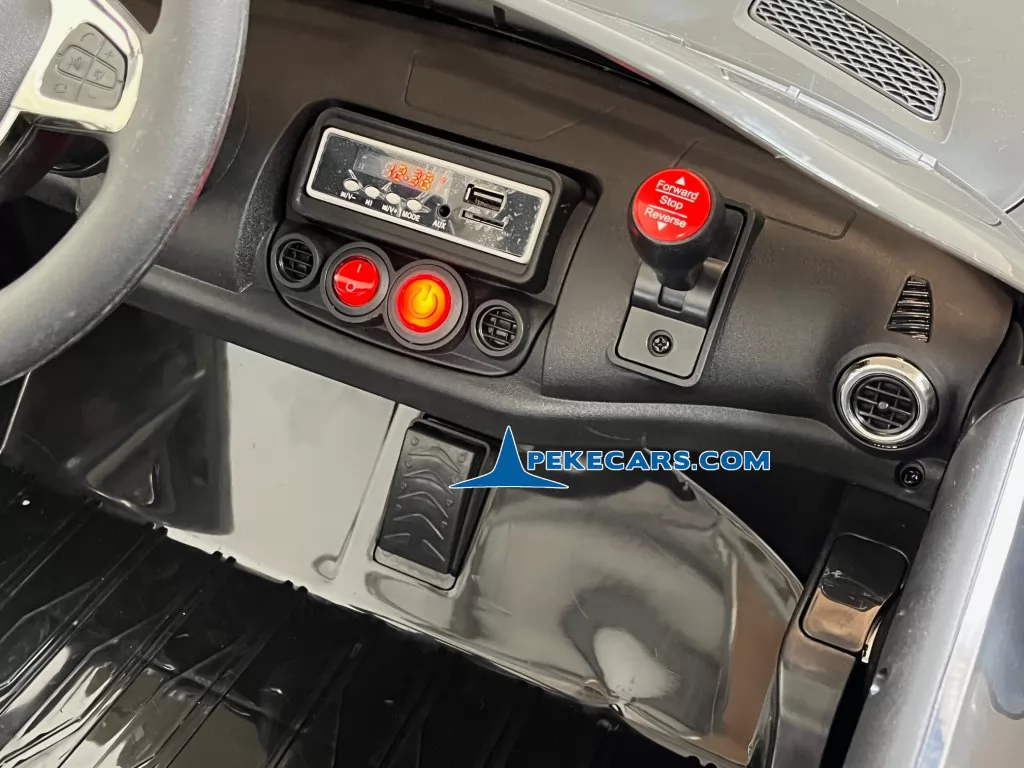 Coche electrico para niños Mercedes GT 12V Negro