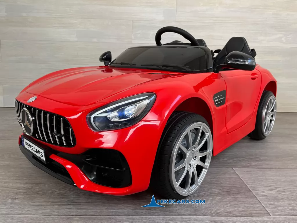 Coche electrico Mercedes GT 12V Rojo
