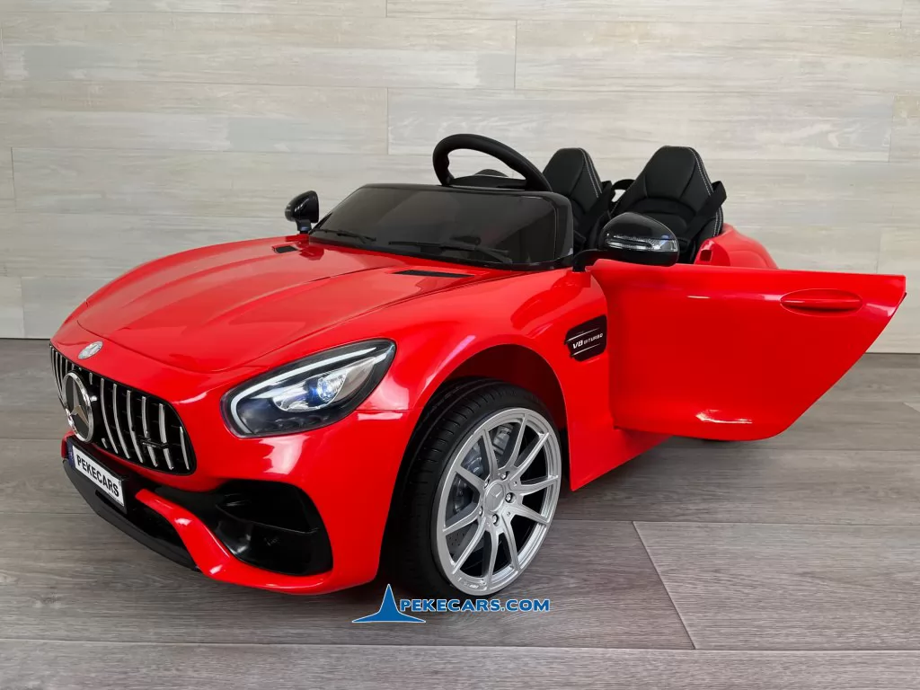 Coche electrico infantil Mercedes GT 12V Rojo