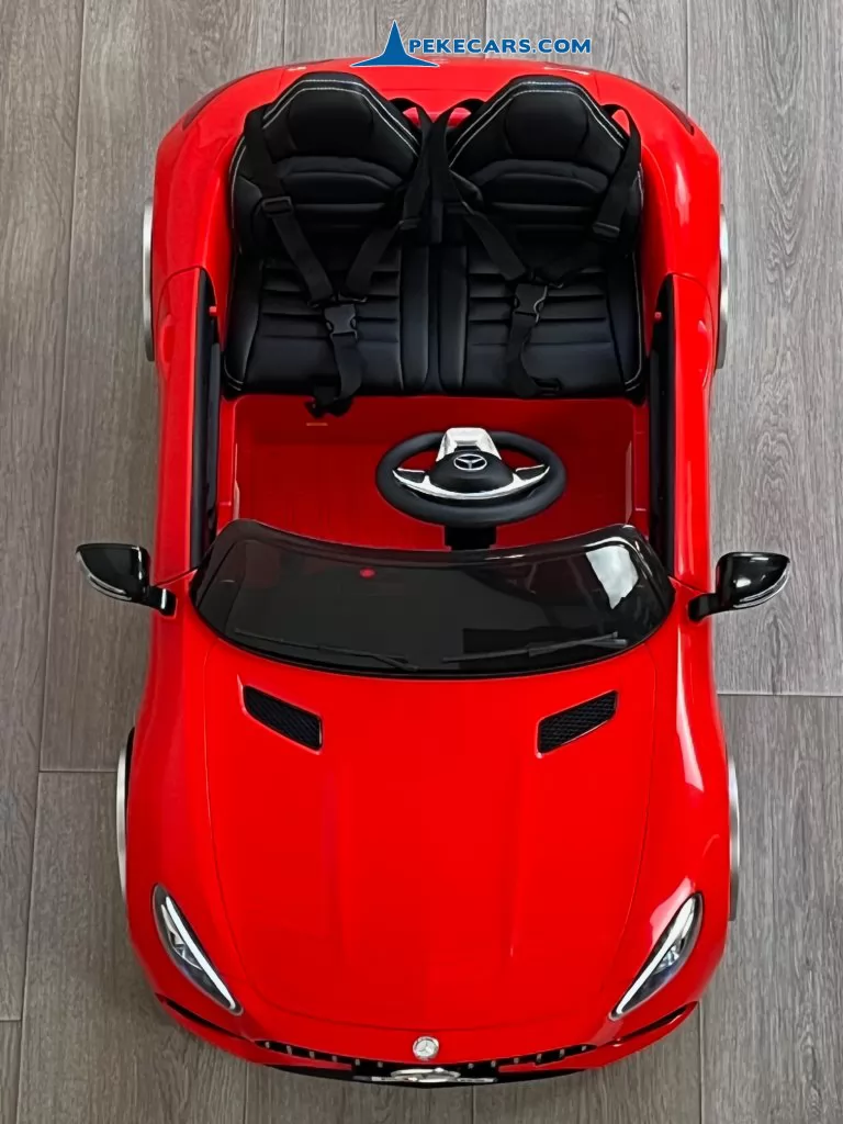 Coche electrico para niños Mercedes GT 12V Rojo