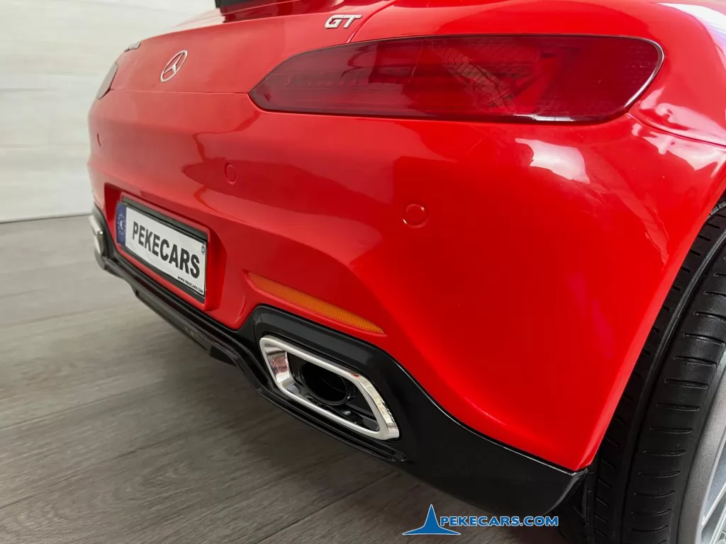 Coche electrico para niños Mercedes GT 12V Rojo