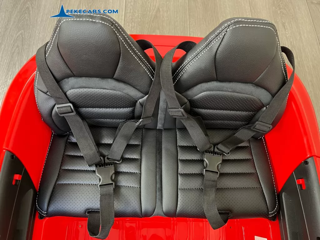 Coche electrico para niños Mercedes GT 12V Rojo 2 plazas