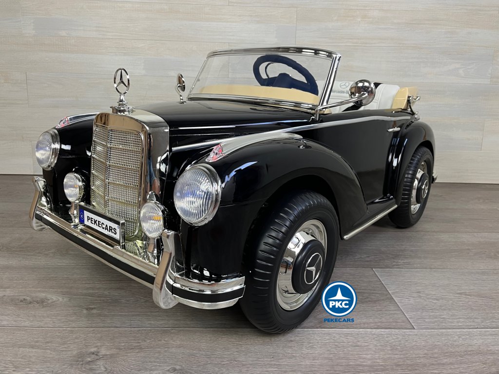 Coche electrico para niños Mercedes Benz 300S Negro vista principal